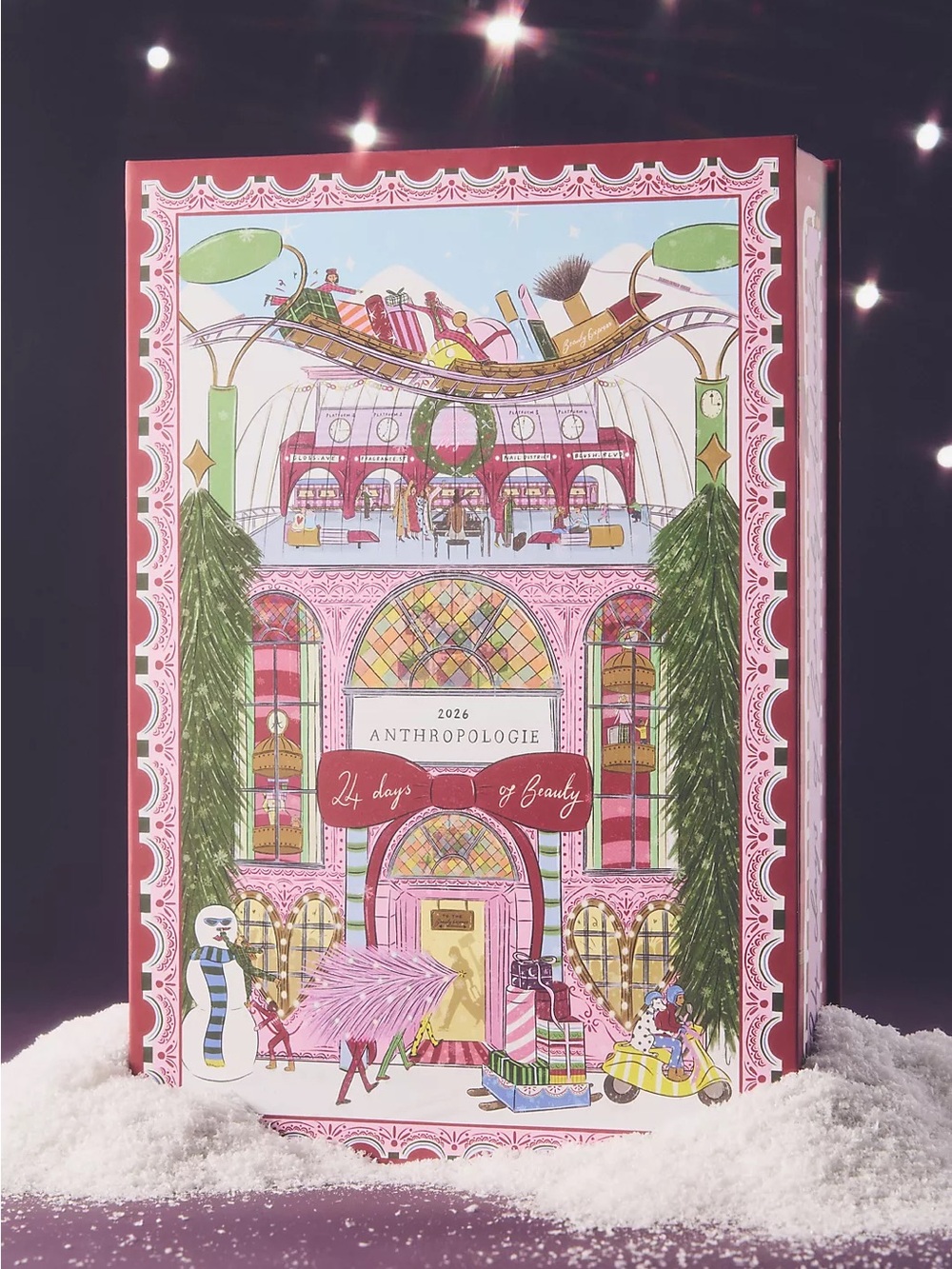 Anthropologie 2026 24 Days of Beauty Advent Calendar Holiday Gift Set New